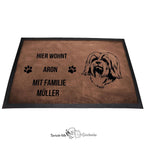 Havaneser 2 - Fußmatte - Schmutzfangmatte - 40 x 60 cm-Tierisch-tolle Geschenke-Tierisch-tolle-Geschenke
