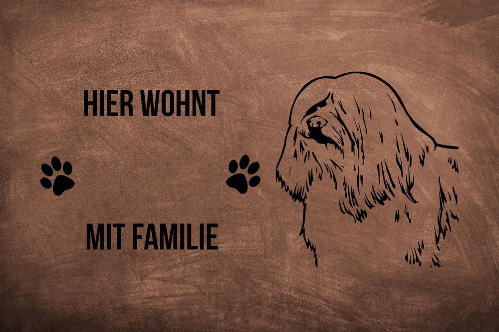 Havaneser - Fußmatte - Schmutzfangmatte - 40 x 60 cm-Tierisch-tolle Geschenke-Tierisch-tolle-Geschenke