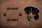 Großer Schweizer Sennenhund - Fußmatte - Schmutzfangmatte - 40 x 60 cm-Tierisch-tolle Geschenke-Tierisch-tolle-Geschenke