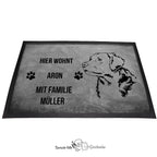 Golden Retriever - Fußmatte - Schmutzfangmatte - 40 x 60 cm-Tierisch-tolle Geschenke-Tierisch-tolle-Geschenke