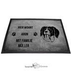 Epagneul Breton Brittany Spaniel - Fußmatte - Schmutzfangmatte - 40 x 60 cm-Tierisch-tolle Geschenke-Tierisch-tolle-Geschenke