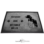 English Springer Spaniel - Fußmatte - Schmutzfangmatte - 40 x 60 cm-Tierisch-tolle Geschenke-Tierisch-tolle-Geschenke