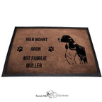 English Springer Spaniel - Fußmatte - Schmutzfangmatte - 40 x 60 cm-Tierisch-tolle Geschenke-Tierisch-tolle-Geschenke