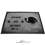 English Pointer - Fußmatte - Schmutzfangmatte - 40 x 60 cm-Tierisch-tolle Geschenke-Tierisch-tolle-Geschenke