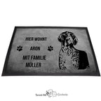 Deutsch Kurzhaar - Fußmatte - Schmutzfangmatte - 40 x 60 cm-Tierisch-tolle Geschenke-Tierisch-tolle-Geschenke