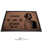 Deutsch Kurzhaar - Fußmatte - Schmutzfangmatte - 40 x 60 cm-Tierisch-tolle Geschenke-Tierisch-tolle-Geschenke