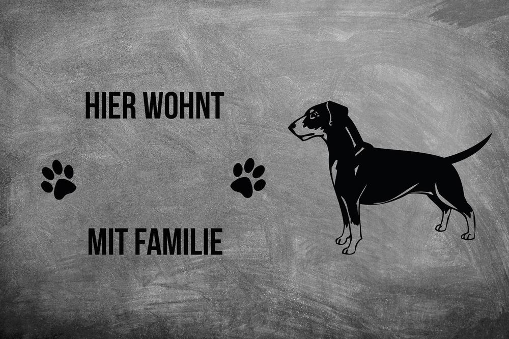 Deutscher Pinscher - Fußmatte - Schmutzfangmatte - 40 x 60 cm-Tierisch-tolle Geschenke-Tierisch-tolle-Geschenke