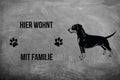 Deutscher Pinscher - Fußmatte - Schmutzfangmatte - 40 x 60 cm-Tierisch-tolle Geschenke-Tierisch-tolle-Geschenke