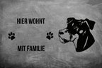 Deutscher Jagdterrier - Fußmatte - Schmutzfangmatte - 40 x 60 cm-Tierisch-tolle Geschenke-Tierisch-tolle-Geschenke