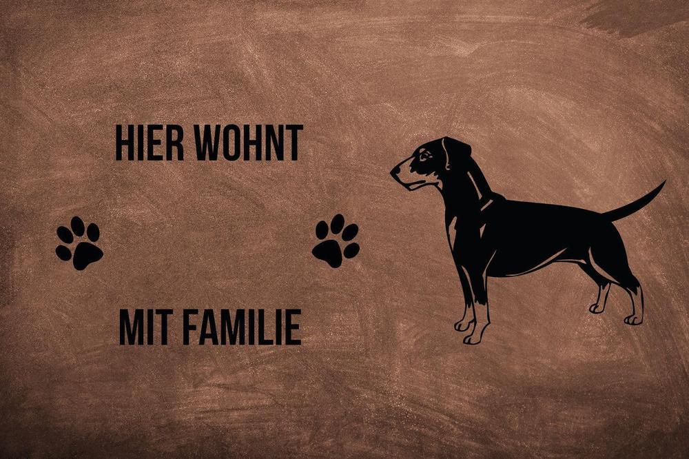 Deutscher Pinscher - Fußmatte - Schmutzfangmatte - 40 x 60 cm-Tierisch-tolle Geschenke-Tierisch-tolle-Geschenke