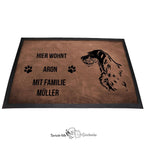 Deutsch Drahthaar - Fußmatte - Schmutzfangmatte - 40 x 60 cm-Tierisch-tolle Geschenke-Tierisch-tolle-Geschenke