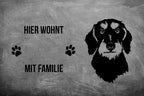Dackel Rauhaar - Fußmatte - Schmutzfangmatte - 40 x 60 cm-Tierisch-tolle Geschenke-Tierisch-tolle-Geschenke
