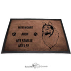 Collie 1 - Fußmatte - Schmutzfangmatte - 40 x 60 cm-Tierisch-tolle Geschenke-Tierisch-tolle-Geschenke