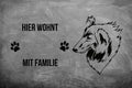Collie 3 - Fußmatte - Schmutzfangmatte - 40 x 60 cm-Tierisch-tolle Geschenke-Tierisch-tolle-Geschenke