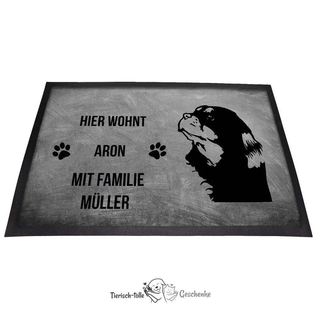 Cocker Spaniel 2 - Fußmatte - Schmutzfangmatte - 40 x 60 cm-Tierisch-tolle Geschenke-Tierisch-tolle-Geschenke