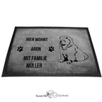 Chow Chow - Fußmatte - Schmutzfangmatte - 40 x 60 cm-Tierisch-tolle Geschenke-Tierisch-tolle-Geschenke