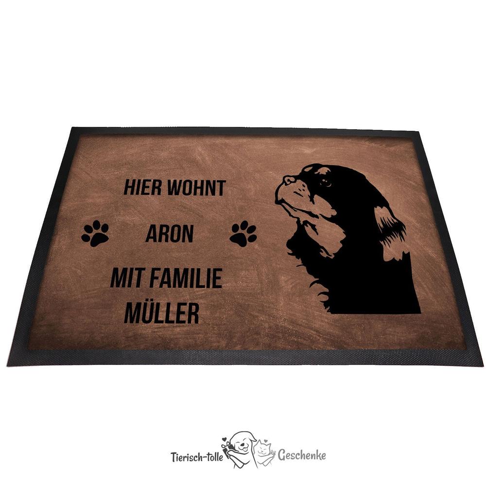 Cocker Spaniel 2 - Fußmatte - Schmutzfangmatte - 40 x 60 cm-Tierisch-tolle Geschenke-Tierisch-tolle-Geschenke