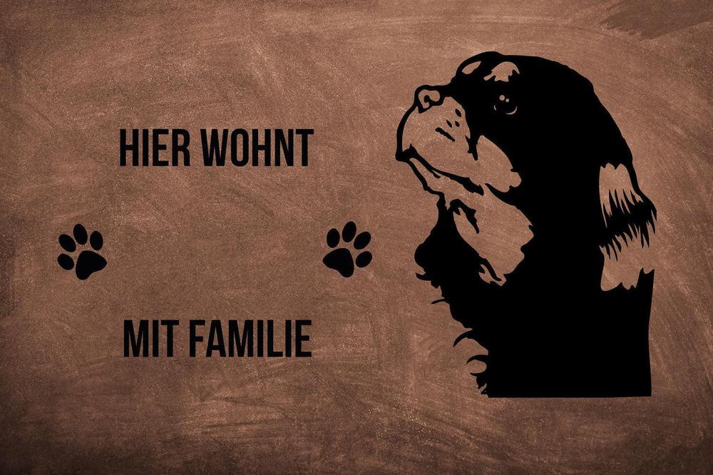 Cocker Spaniel 2 - Fußmatte - Schmutzfangmatte - 40 x 60 cm-Tierisch-tolle Geschenke-Tierisch-tolle-Geschenke