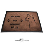 Chihuahua 2 - Fußmatte - Schmutzfangmatte - 40 x 60 cm-Tierisch-tolle Geschenke-Tierisch-tolle-Geschenke
