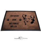 Chihuahua - Fußmatte - Schmutzfangmatte - 40 x 60 cm-Tierisch-tolle Geschenke-Tierisch-tolle-Geschenke
