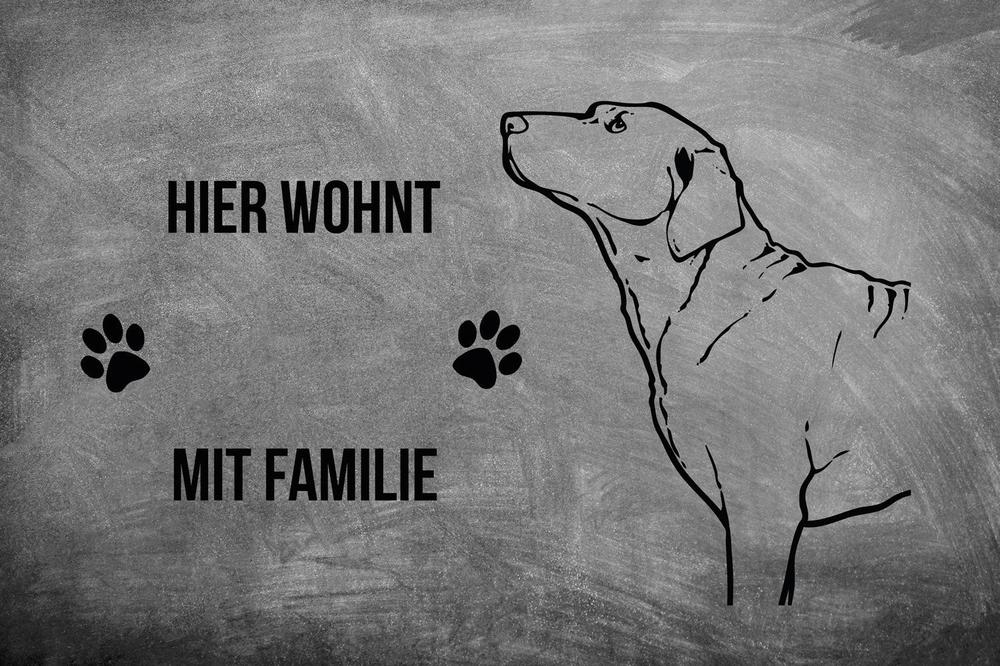 Chesapeake Retriever - Fußmatte - Schmutzfangmatte - 40 x 60 cm-Tierisch-tolle Geschenke-Tierisch-tolle-Geschenke