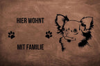 Chihuahua - Fußmatte - Schmutzfangmatte - 40 x 60 cm-Tierisch-tolle Geschenke-Tierisch-tolle-Geschenke