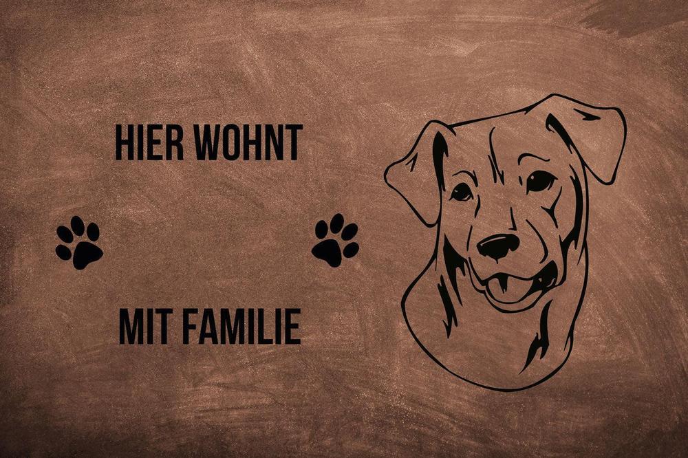 Chesapeake Retriever 2 - Fußmatte - Schmutzfangmatte - 40 x 60 cm-Tierisch-tolle Geschenke-Tierisch-tolle-Geschenke