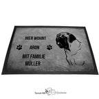 Bullmastiff - Fußmatte - Schmutzfangmatte - 40 x 60 cm-Tierisch-tolle Geschenke-Tierisch-tolle-Geschenke