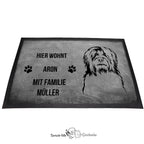 Briard 2 - Fußmatte - Schmutzfangmatte - 40 x 60 cm-Tierisch-tolle Geschenke-Tierisch-tolle-Geschenke