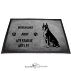 Boxer 3 - Fußmatte - Schmutzfangmatte - 40 x 60 cm-Tierisch-tolle Geschenke-Tierisch-tolle-Geschenke