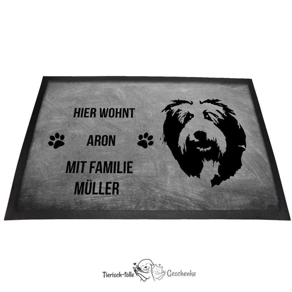 Bobtail - Fußmatte - Schmutzfangmatte - 40 x 60 cm-Tierisch-tolle Geschenke-Tierisch-tolle-Geschenke