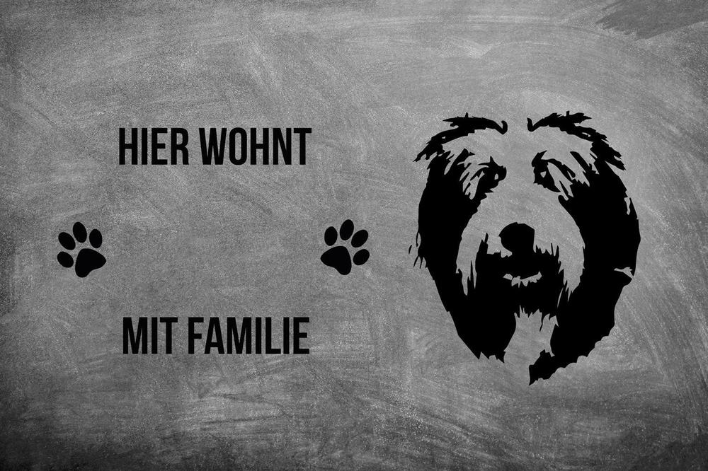 Bobtail - Fußmatte - Schmutzfangmatte - 40 x 60 cm-Tierisch-tolle Geschenke-Tierisch-tolle-Geschenke