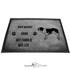 Bernhardiner 2 - Fußmatte - Schmutzfangmatte - 40 x 60 cm-Tierisch-tolle Geschenke-Tierisch-tolle-Geschenke