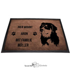 Berner Sennenhund 1 - Fußmatte - Schmutzfangmatte - 40 x 60 cm-Tierisch-tolle Geschenke-Tierisch-tolle-Geschenke