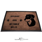Beauceron 1 - Fußmatte - Schmutzfangmatte - 40 x 60 cm-Tierisch-tolle Geschenke-Tierisch-tolle-Geschenke