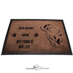 Australian Shepherd 2 - Fußmatte - Schmutzfangmatte - 40 x 60 cm-Tierisch-tolle Geschenke-Tierisch-tolle-Geschenke