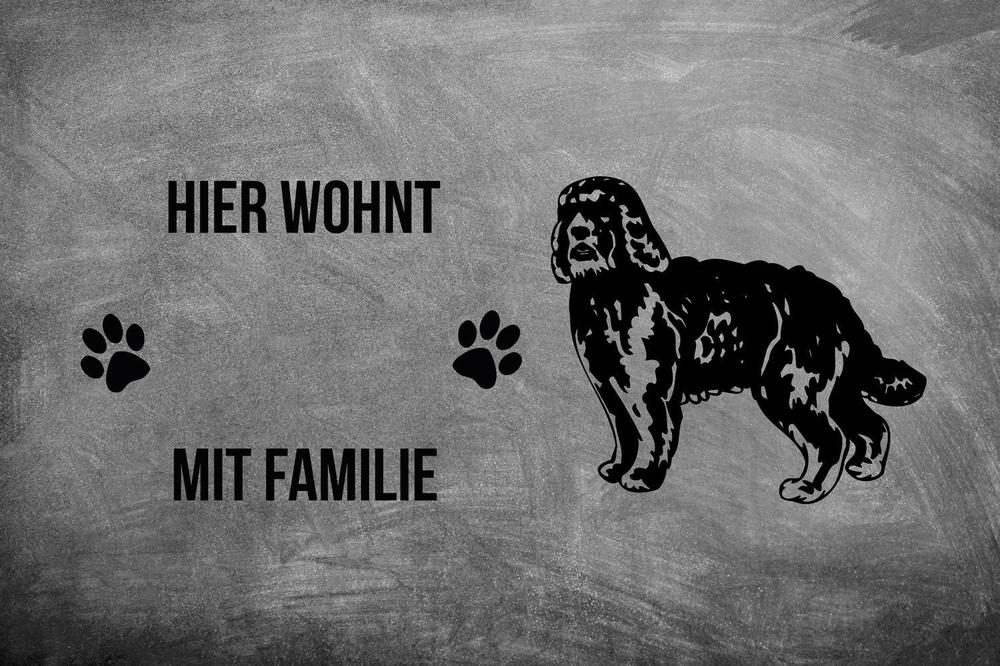 Barbet - Fußmatte - Schmutzfangmatte - 40 x 60 cm-Tierisch-tolle Geschenke-Tierisch-tolle-Geschenke