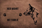 Australian Cattle Dog - Fußmatte - Schmutzfangmatte - 40 x 60 cm-Tierisch-tolle Geschenke-Tierisch-tolle-Geschenke