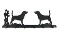 Beagle Leinengarderobe - Schlüsselbrett 6 Haken-Tierisch-tolle Geschenke-Tierisch-tolle-Geschenke