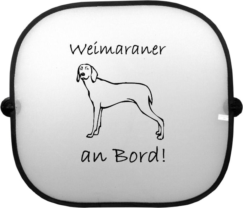 Sonnenschutzgitter-Hundemotiv: Weimaraner 4-Tierisch tolle Geschenke