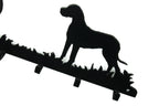 Deutsche Dogge Leinengarderobe - Schlüsselbrett 6 Haken-Tierisch-tolle Geschenke-Tierisch-tolle-Geschenke