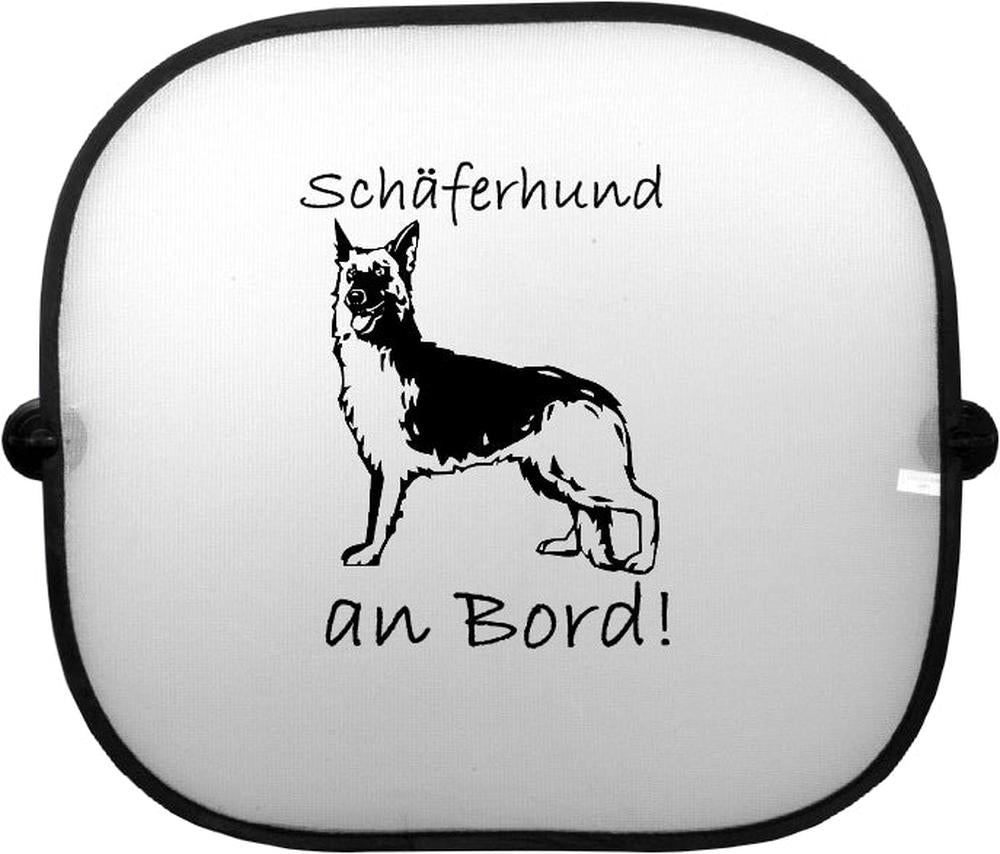 Sonnenschutzgitter-Hundemotiv: Schäferhund 4-Tierisch tolle Geschenke