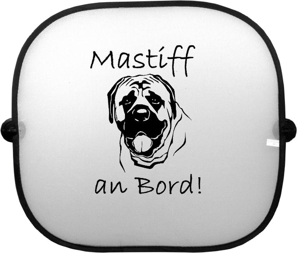 Sonnenschutzgitter-Hundemotiv: Mastiff 6-Tierisch tolle Geschenke
