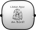 Sonnenschutzgitter-Hundemotiv: Lhasa Apso 1-Tierisch tolle Geschenke
