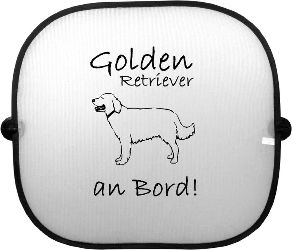 Sonnenschutzgitter-Hundemotiv: Golden Retriever 2-Tierisch tolle Geschenke