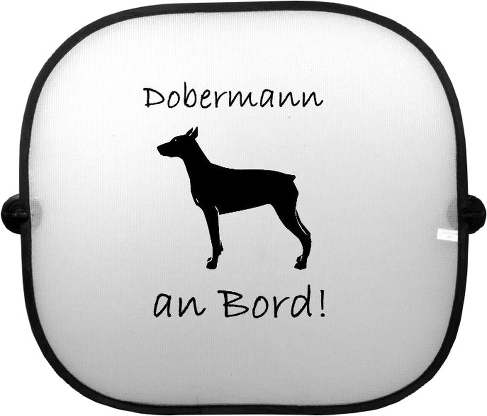 Sonnenschutzgitter-Hundemotiv: Dobermann 2-Tierisch tolle Geschenke