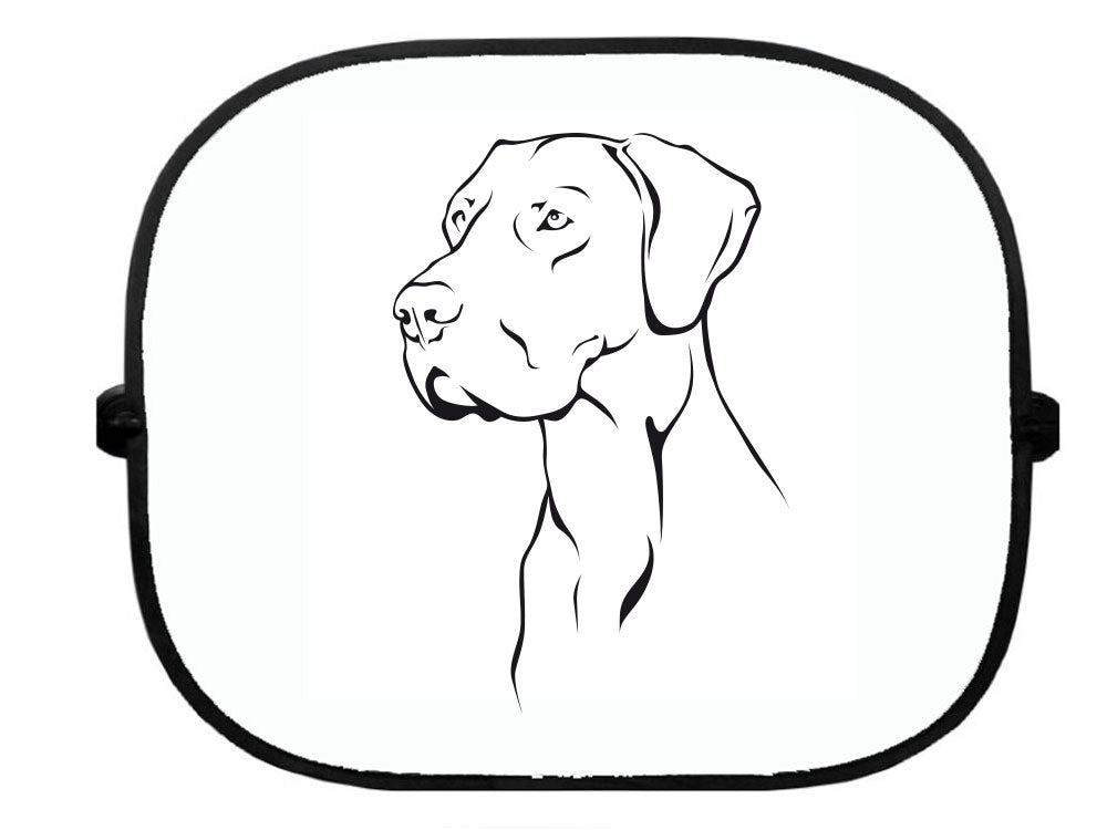 Sonnenschutzgitter-Hundemotiv: Deutsche Dogge-Tierisch tolle Geschenke