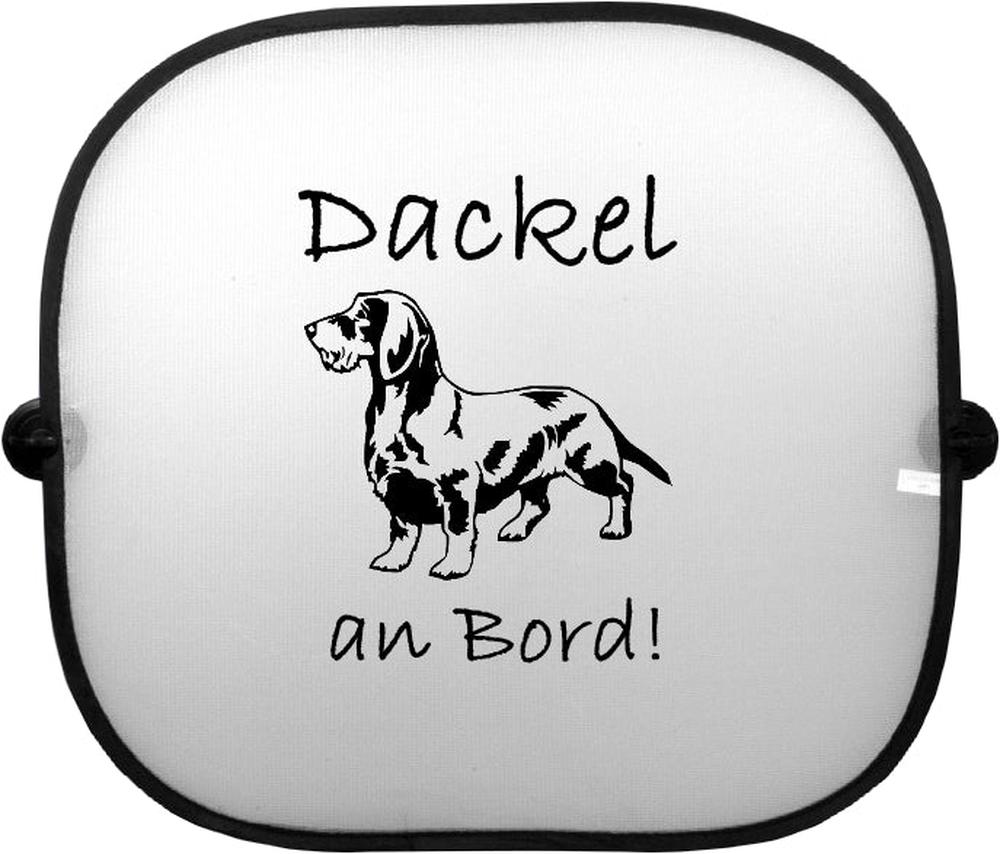 Sonnenschutzgitter-Hundemotiv: Dackel - Teckel 9-Tierisch tolle Geschenke