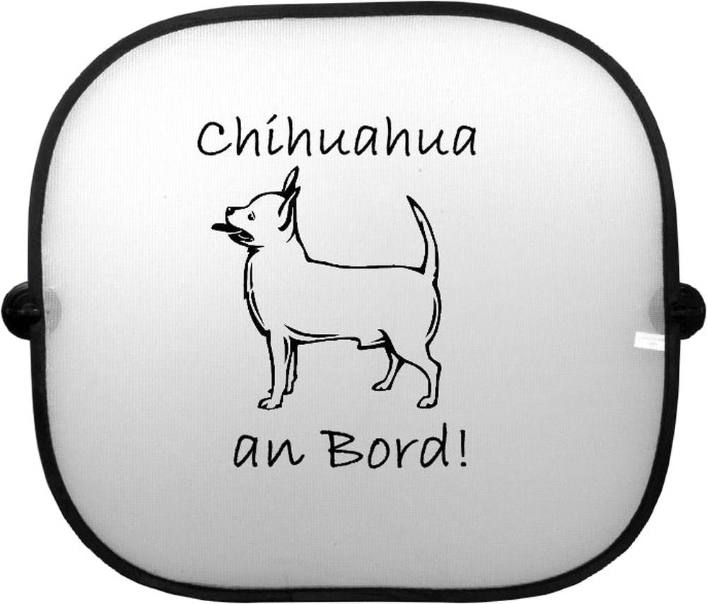 Sonnenschutzgitter-Hundemotiv: Chihuahua 2-Tierisch tolle Geschenke