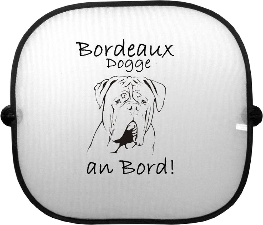 Sonnenschutzgitter-Hundemotiv: Bordeaux Dogge 3-Tierisch tolle Geschenke